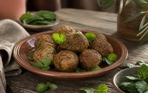 Assiette de boulettes de kefta maison, garnie de persil frais. Une recette simple et savoureuse.