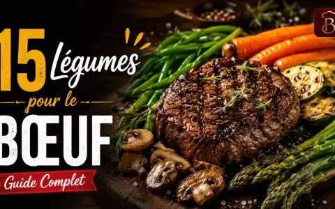 Découvrez quels légumes pour accompagner une viande rouge. Un steak grillé est servi avec des haricots verts, des carottes, des courgettes et des asperges.