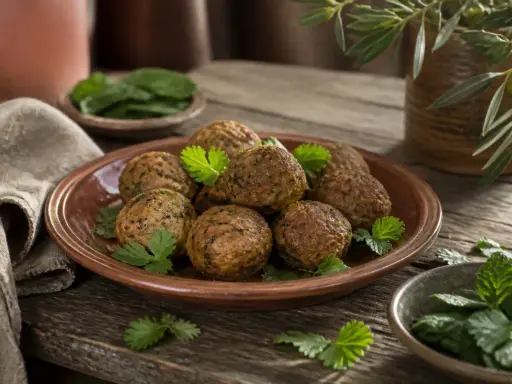 Assiette de boulettes de kefta maison, garnie de persil frais. Une recette simple et savoureuse.